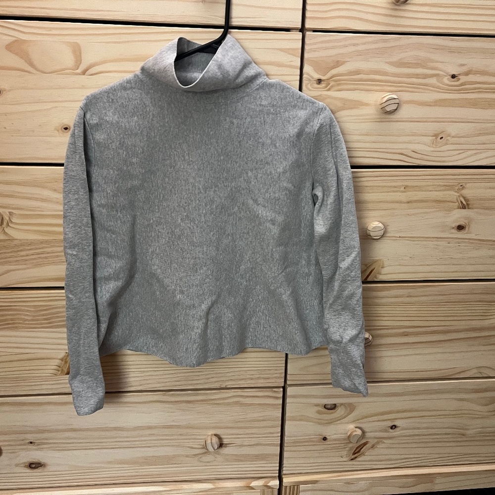 COS mock neck sweater